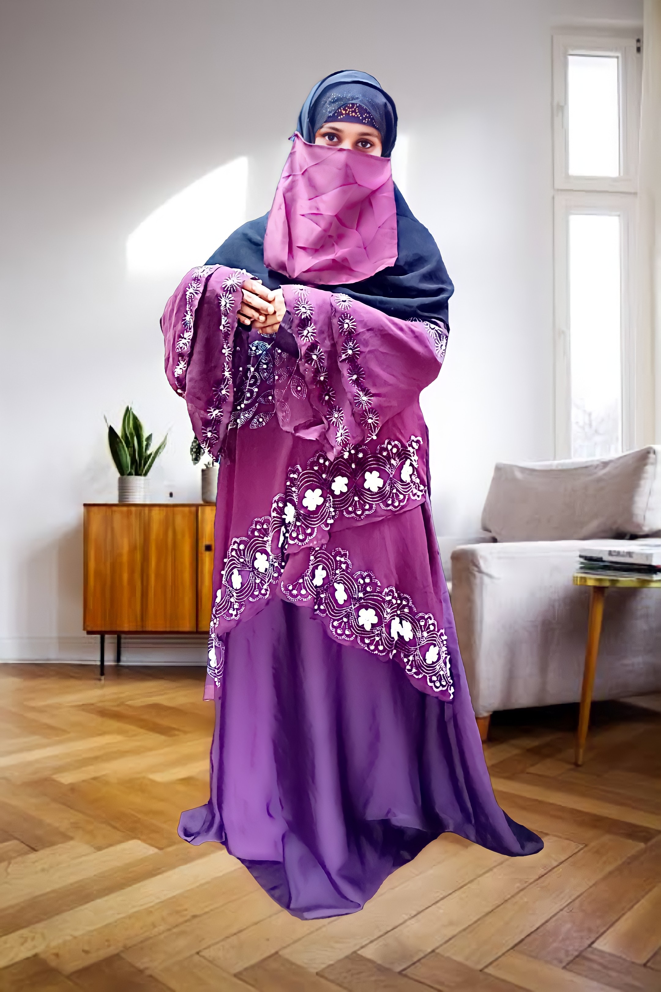 Dupatta burqa