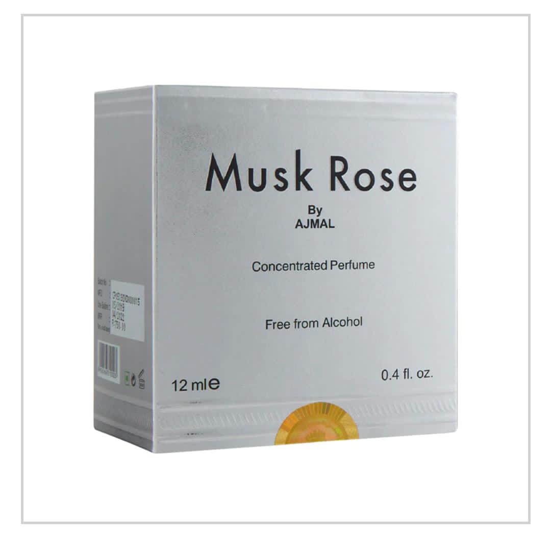  Musk Rose Concentrated Perfume Free From Alcohol 12ml For Unisex